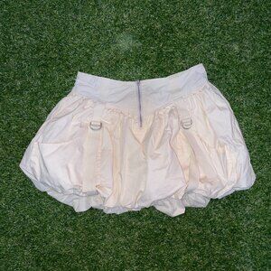 Beige Mini Skirt